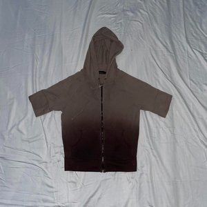 THE LIMITED two toned ombré short sleeve Y2K jacket